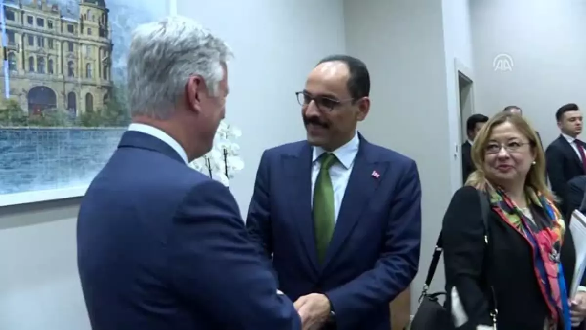 Cumhurbaşkanlığı Sözcüsü Kalın, ABD heyetini kabul etti