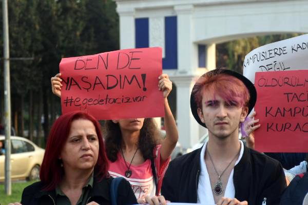 Kampüsteki taciz şüphelisinin serbest kalmasına tepki