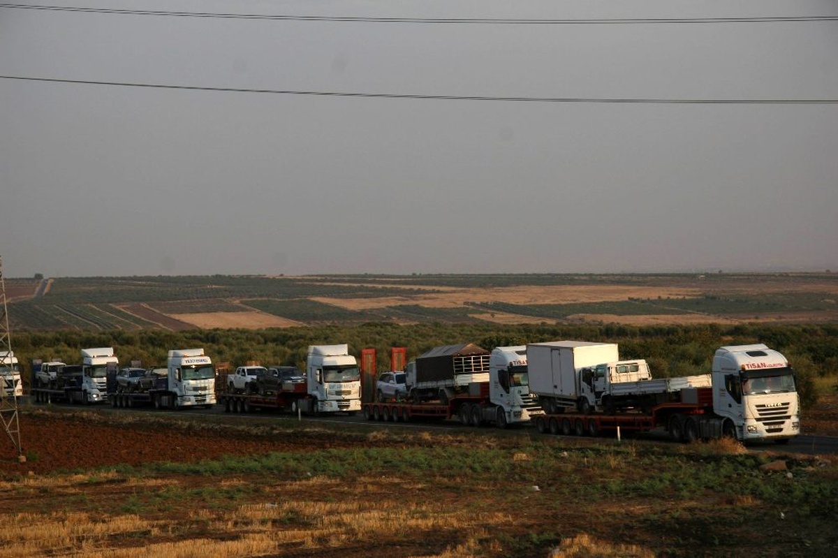 Kilis\'ten Şanlıurfa\'ya Suriye Milli Ordusu askerleri sevk edildi