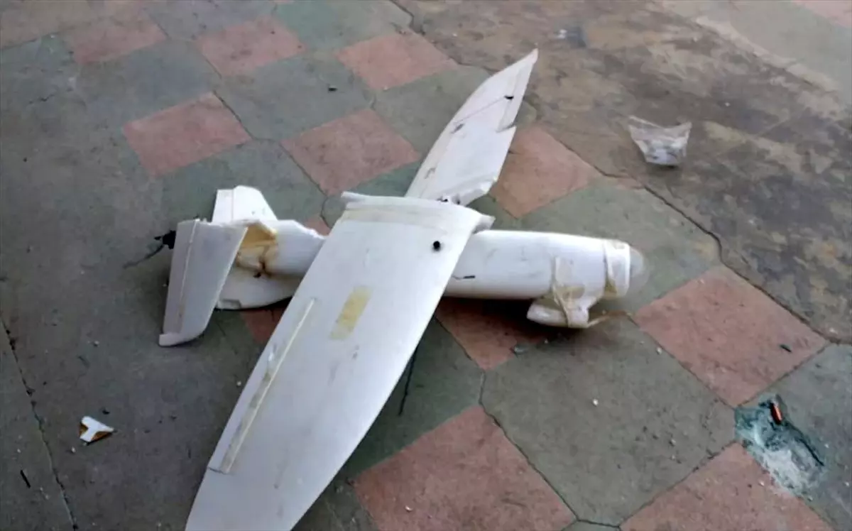 Resulayn\'da terör örgütü YPG\'ye ait İHA düşürüldü