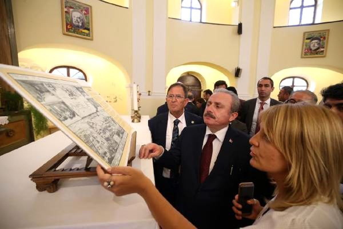 Şentop, Karlofça Antlaşması\'nın imzalandığı yeri gezdi