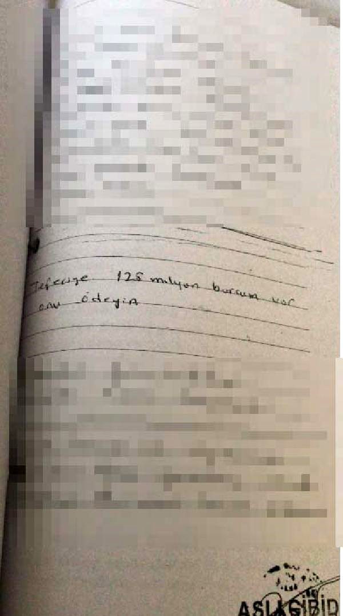Tefeciyi intihar mektubu yakalattı