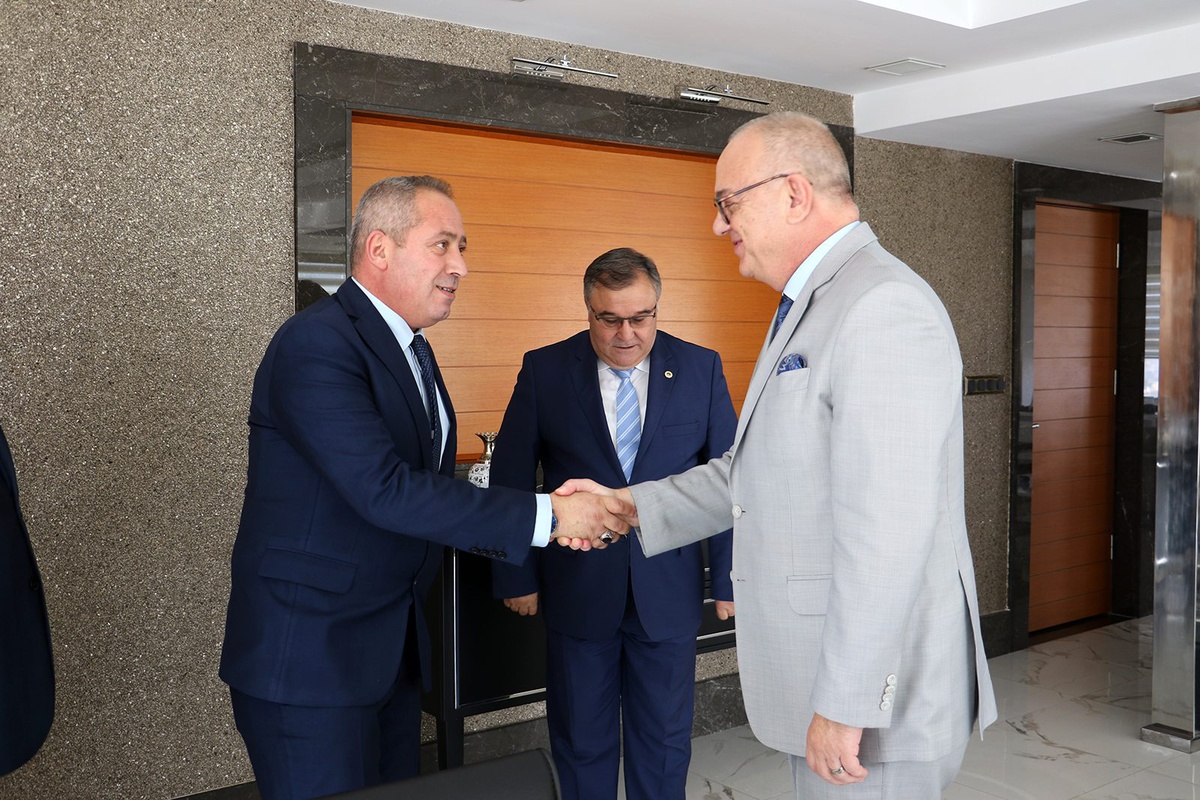 Türk Yerel Hizmet Sen\'den Başkan Ergün\'e ziyaret