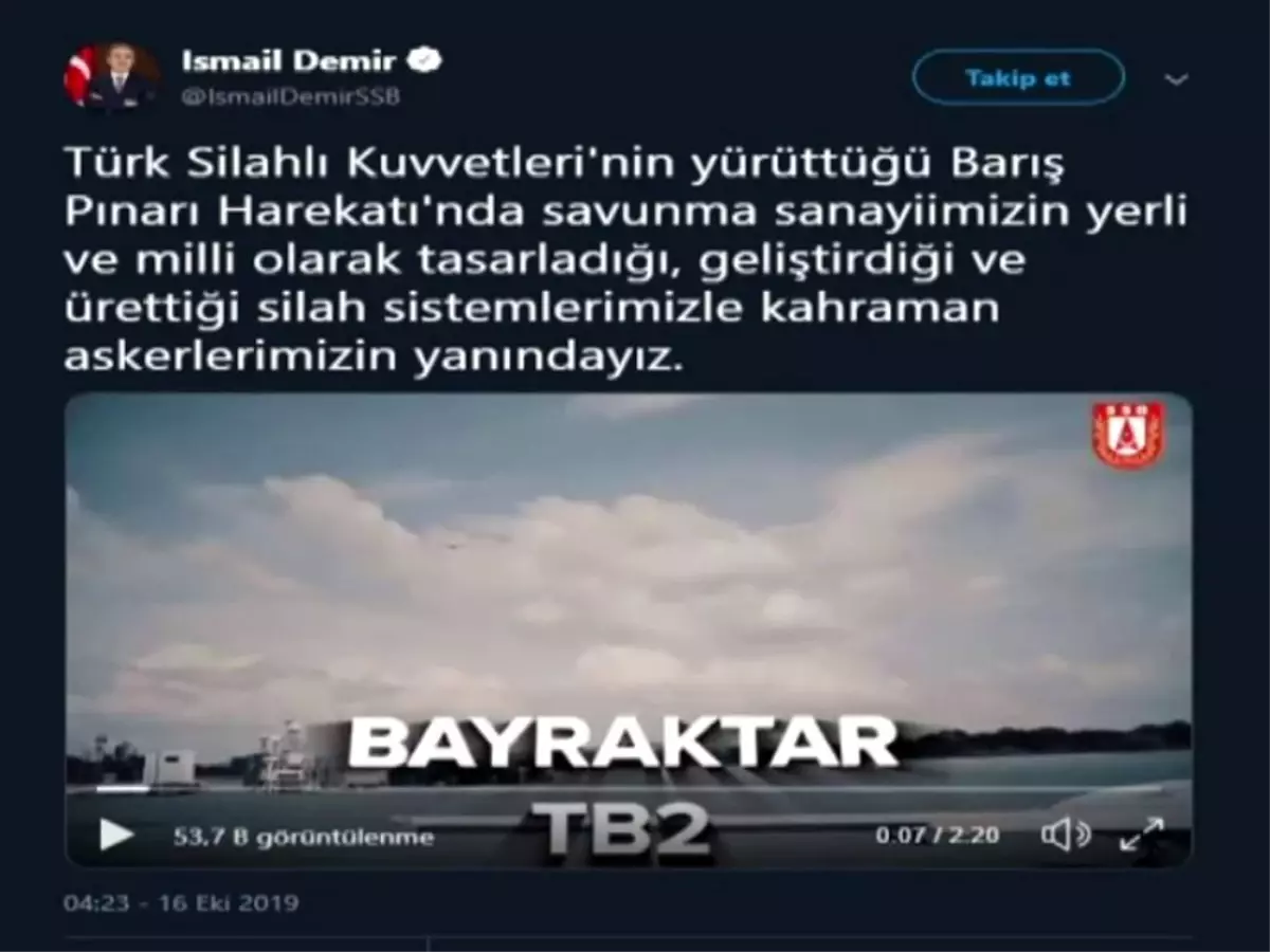 Türkiye\'ye karşı ambargo uygulayan ülkelere ders gibi video