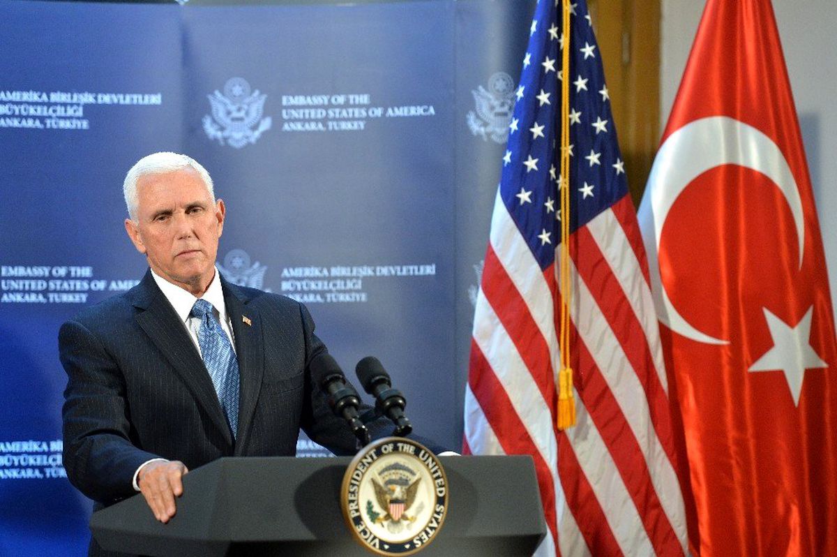 ABD Başkan Yardımcısı Pence: "ABD ile Türkiye, Suriye\'de bir ateşkes konusunda anlaşmaya vardı"