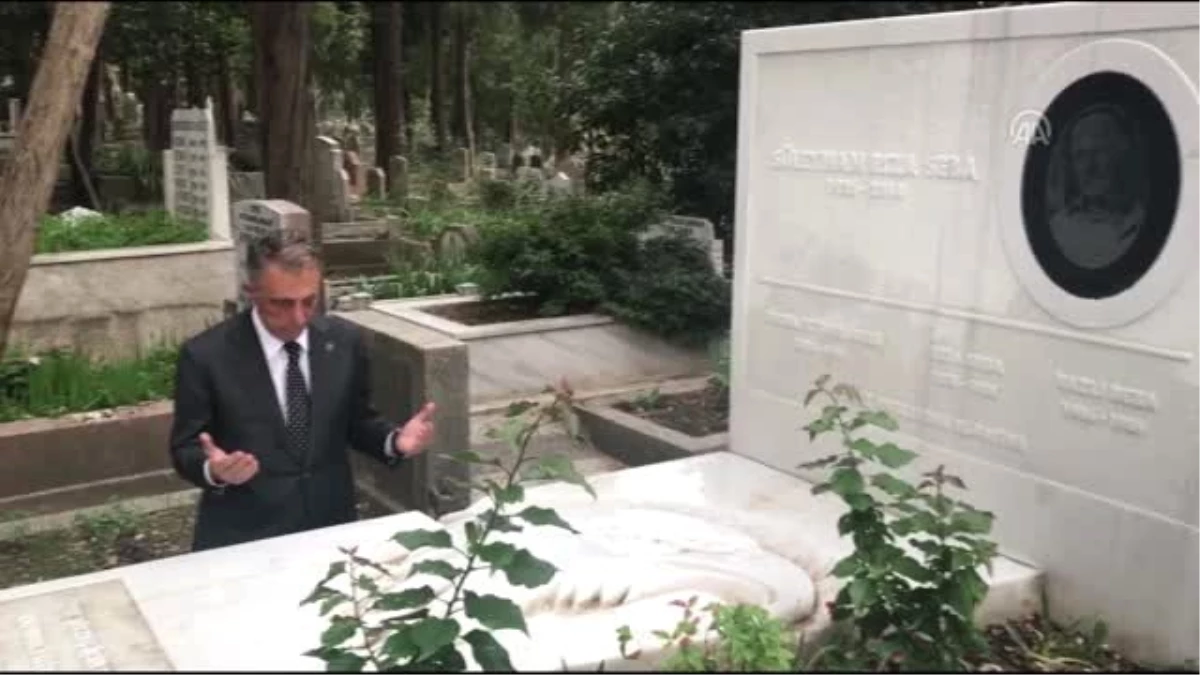 Ahmet Nur Çebi\'den Süleyman Seba\'nın mezarına ziyaret