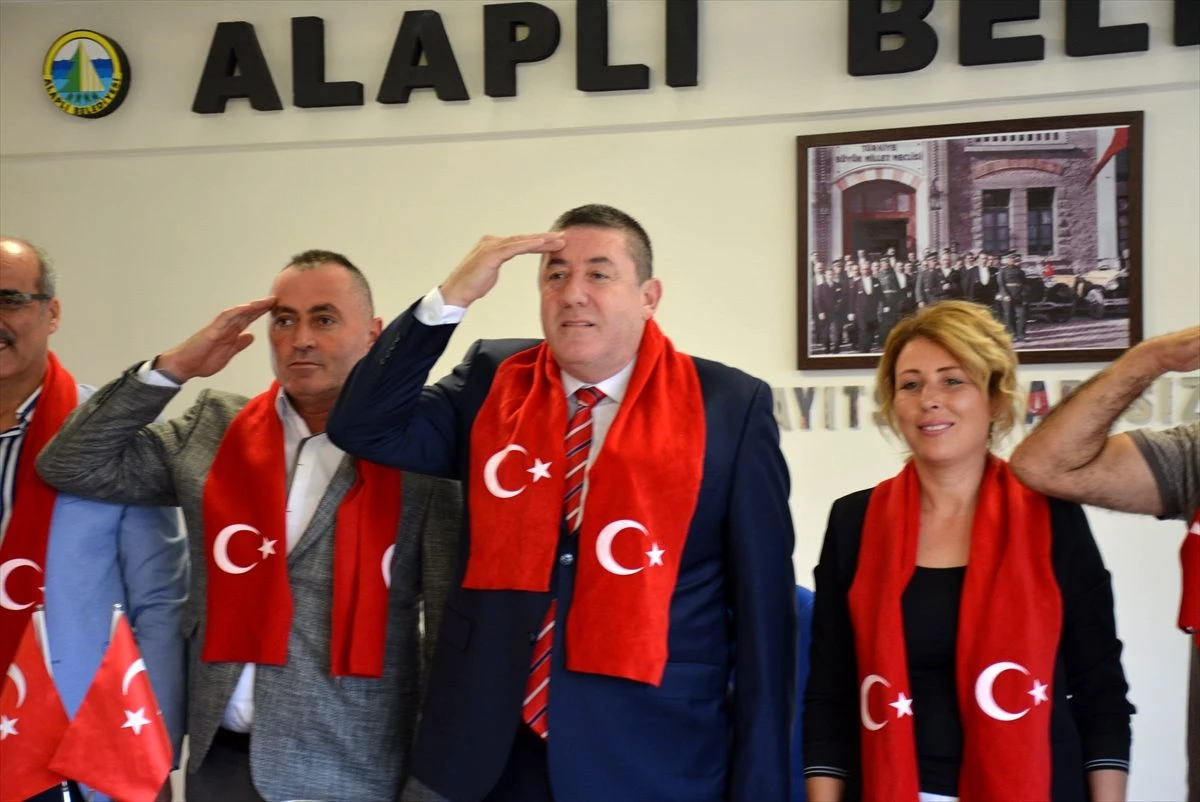 Alaplı Belediye Meclisi\'nden Mehmetçiğe destek
