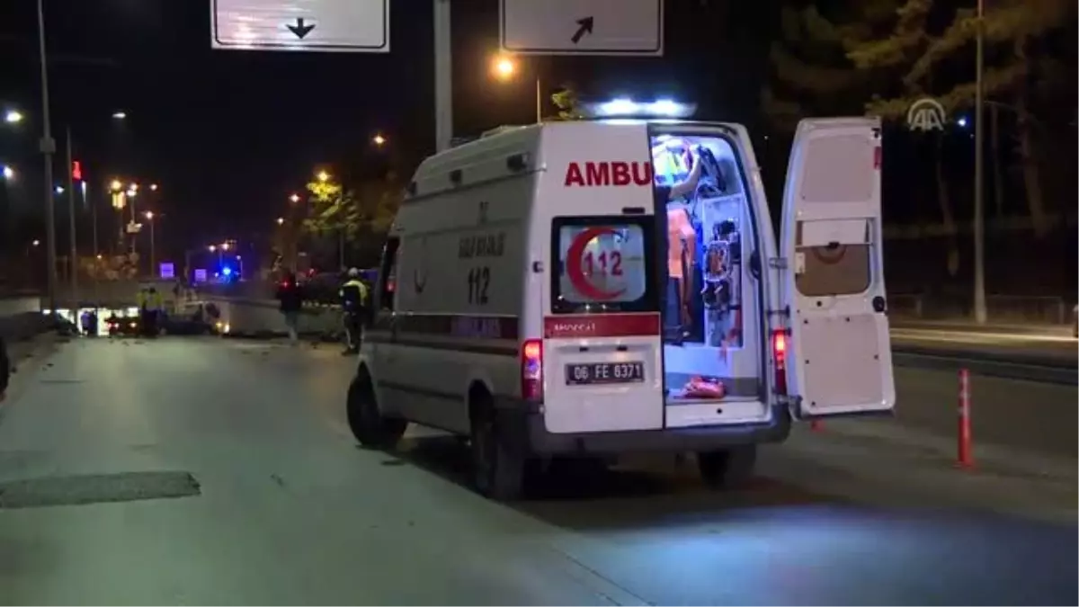 Ankara\'da trafik kazası: 2 ağır yaralı