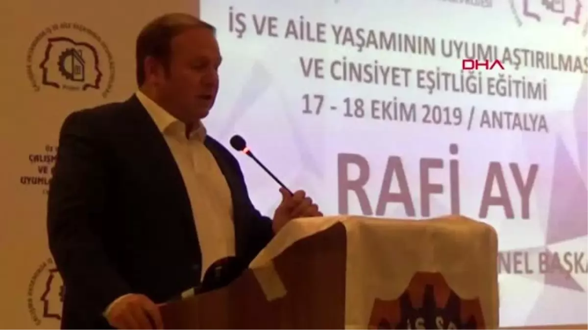 Antalya mahmut arslan şiddetin önüne geçmek için sorumluluk almamız gerekir