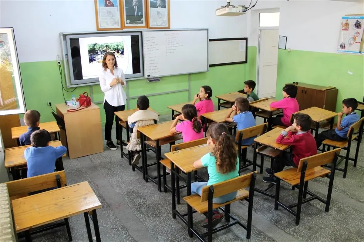 Balıkesir\'deki ilkokullarda çevre bilinci eğitimi