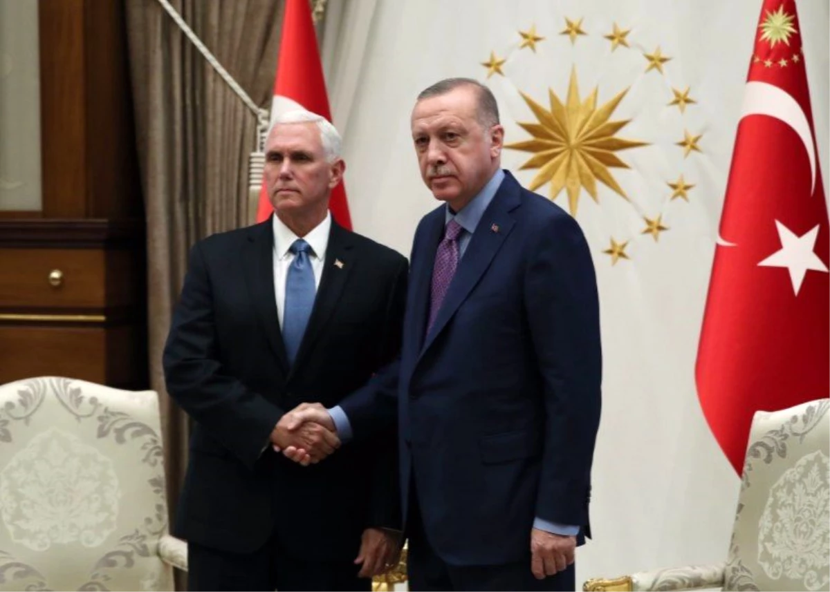 Cumhurbaşkanı Erdoğan ABD heyetiyle 4 saat 20 dakikalık peş peşe görüşmeler