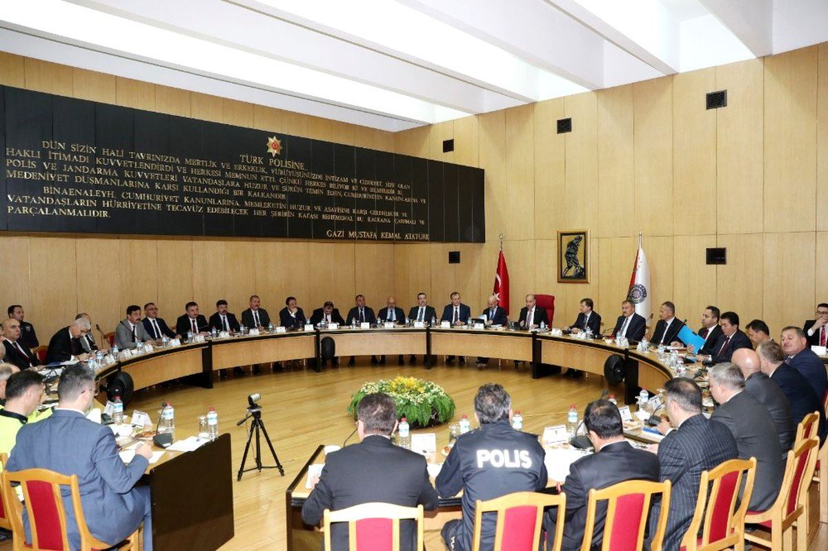 Emniyet Genel Müdürlüğünde koordinasyon toplantısı