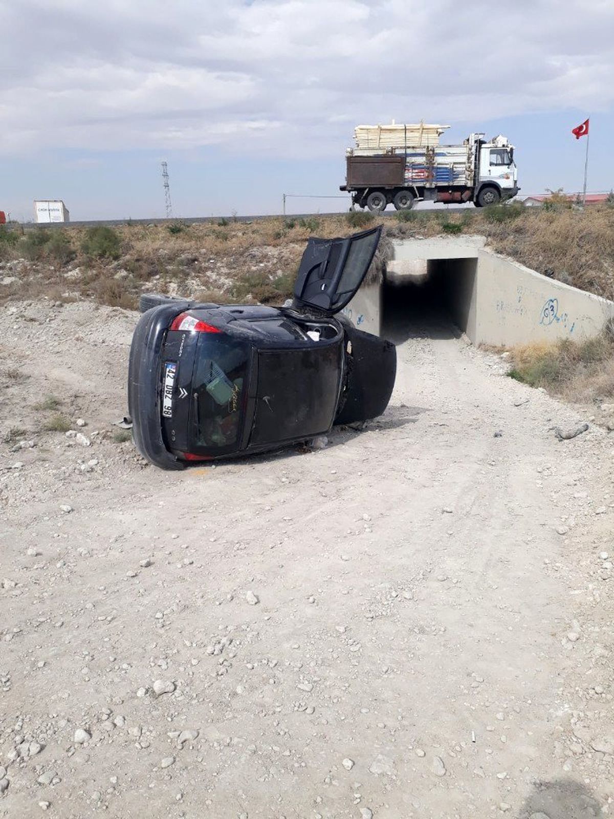 Konya\'da trafik kazası: 2 yaralı