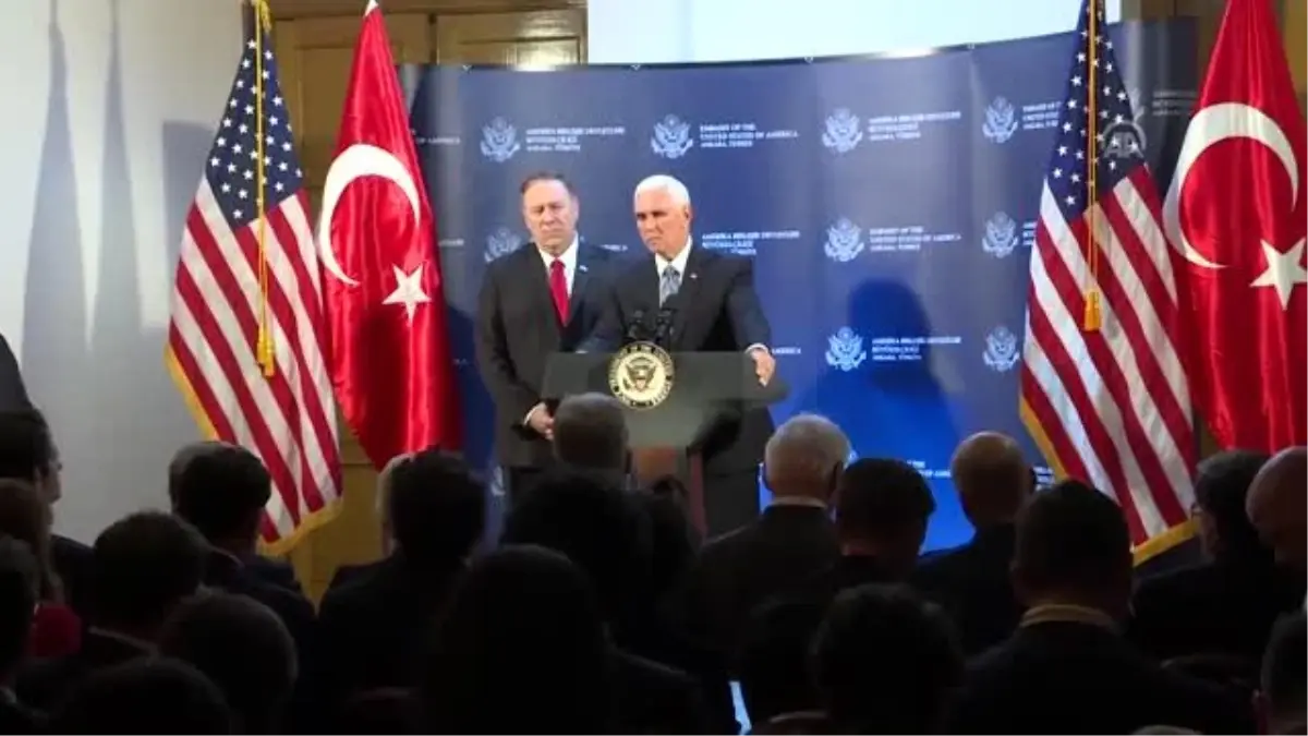 Pence: "Amacımız önümüzdeki 120 saat içinde (YPG\'nin) çekilmesini sağlamak"