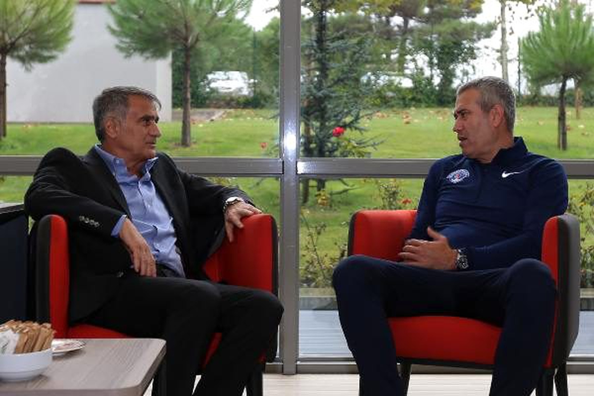 Şenol Güneş, Kasımpaşa Kulübü\'nü ziyaret etti