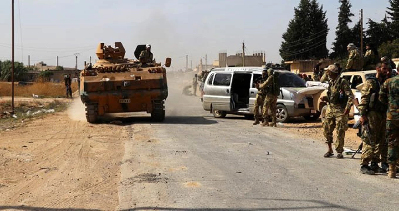 Suriye Milli Ordusu askerleri Münbiç\'in sıfır noktasına ulaştı