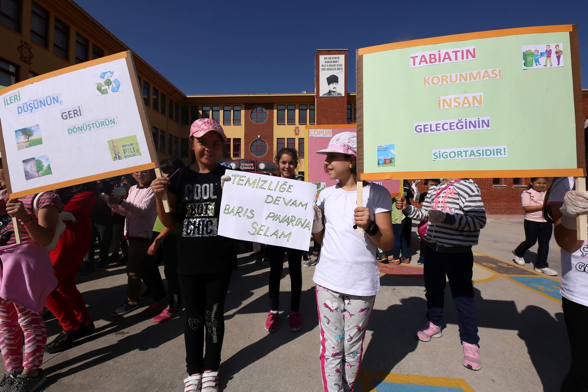 Temiz bir Nevşehir için öğrenciler seferber oldu