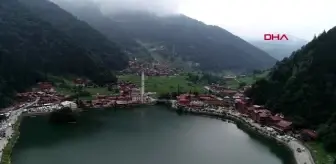 Trabzon uzungöl'de kaçak yapı sahiplerinin yıkım nöbeti