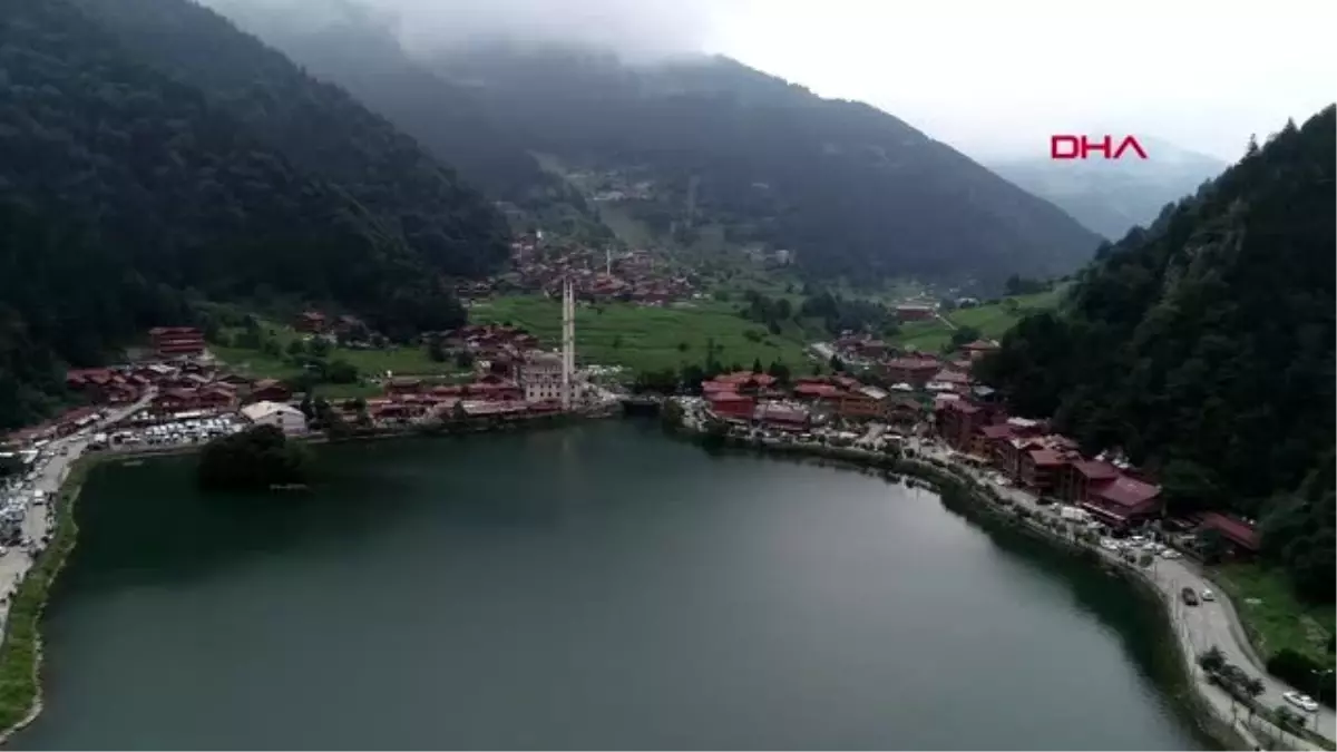 Trabzon uzungöl\'de kaçak yapı sahiplerinin yıkım nöbeti