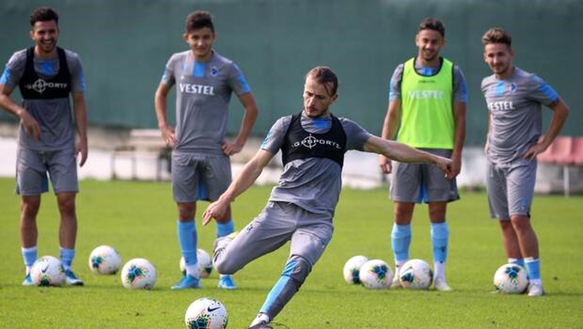 Trabzonspor, Gaziantep FK maçı hazırlıklarını sürdürdü