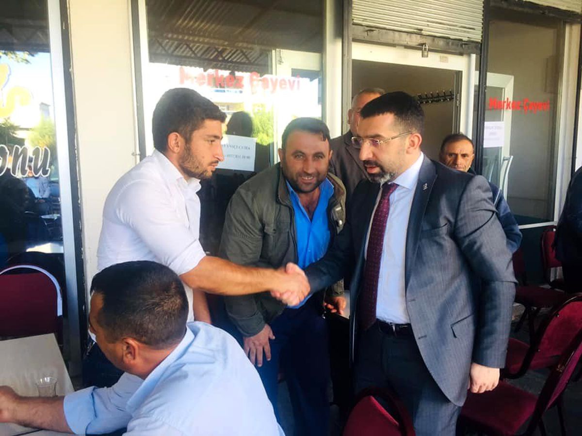 AK Parti Kars İl Başkanı Çalkın durmak bilmiyor