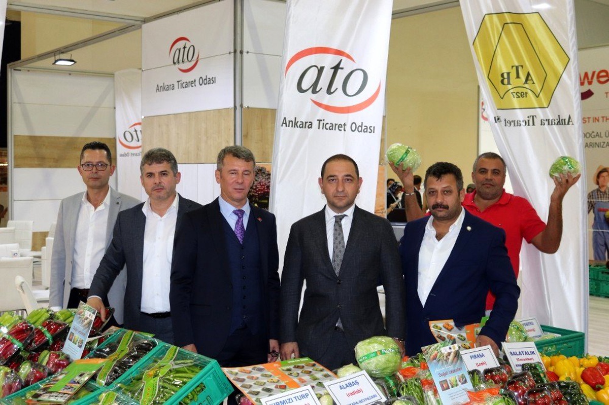 Anadolu\'nun ürünleri ATO standında sergilendi
