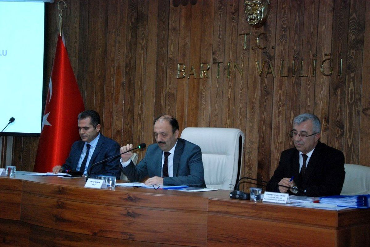 Bartın\'da İl Koordinasyon Kurul toplantısı yapıldı