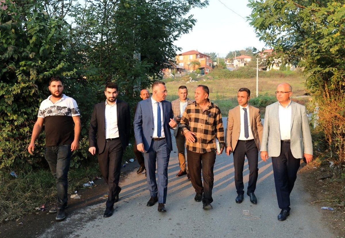 Başkan Işıksu, Çamyolu Mahallesi\'nde vatandaşlarla buluştu