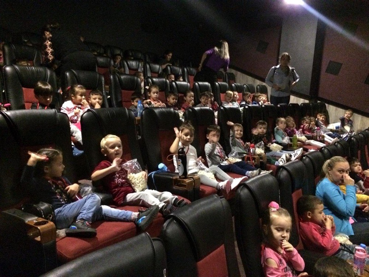 Beren Bebek Çocuk Akademisi öğrencileri sinema keyfi yaşadı