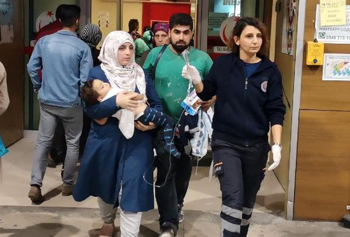 Çamaşır suyu içen 1 yaşındaki Ahmet tedaviye alındı