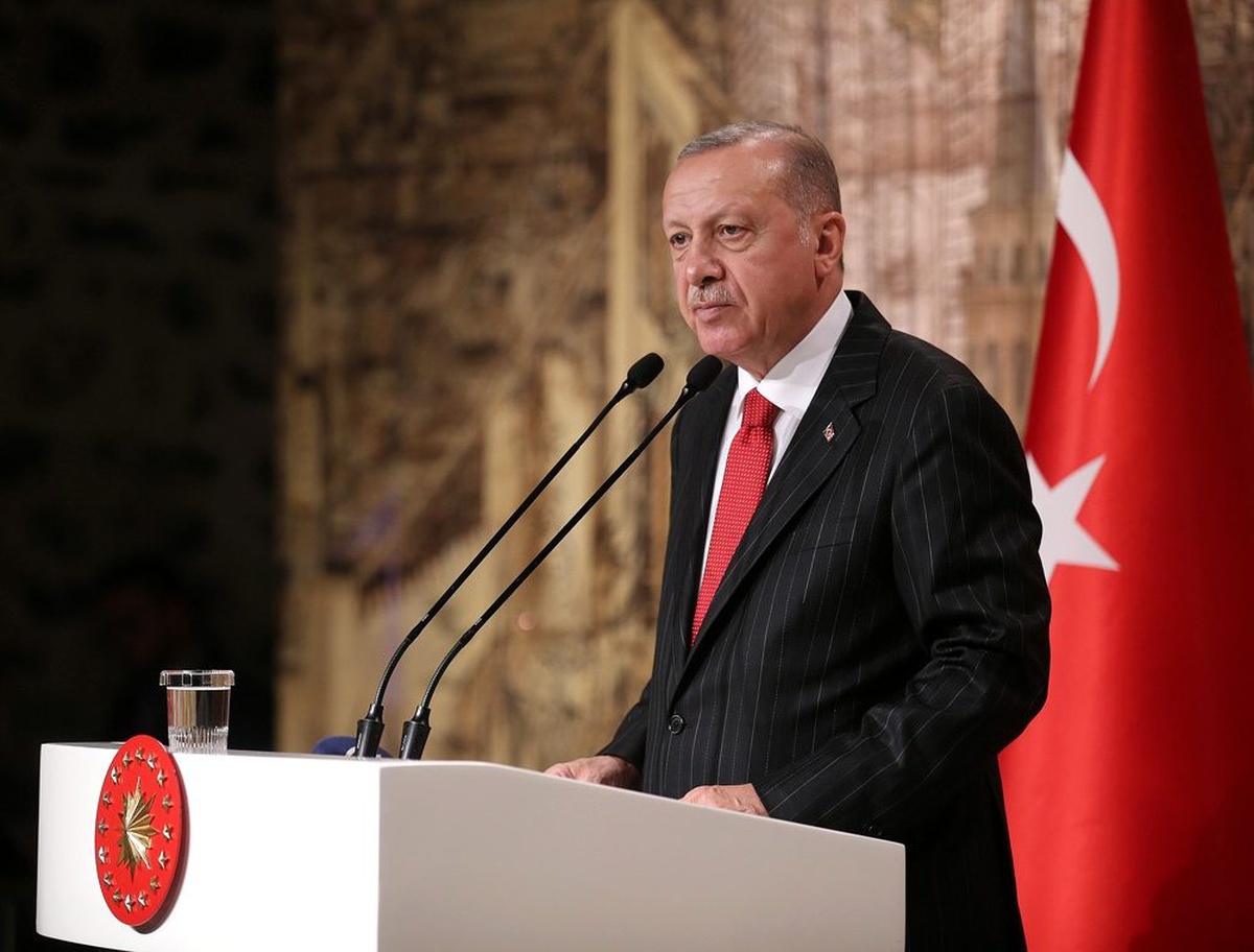 Cumhurbaşkanı Erdoğan, yabancı basın temsilcileri ile bir araya geldi