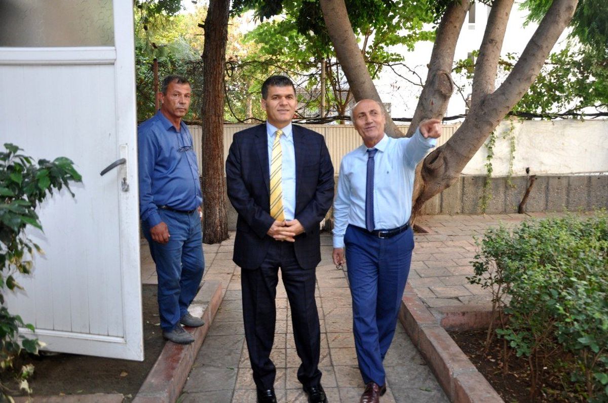 Dr. Halisçelik, itfaiyeyi ziyaret etti