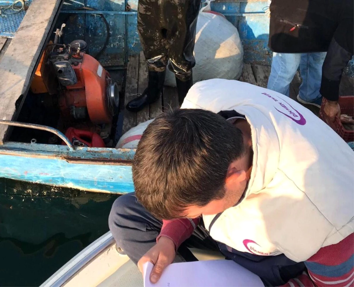 Eğirdir Gölü\'nde kaçak sudak balığı avcılığına 3 bin 292 lira ceza