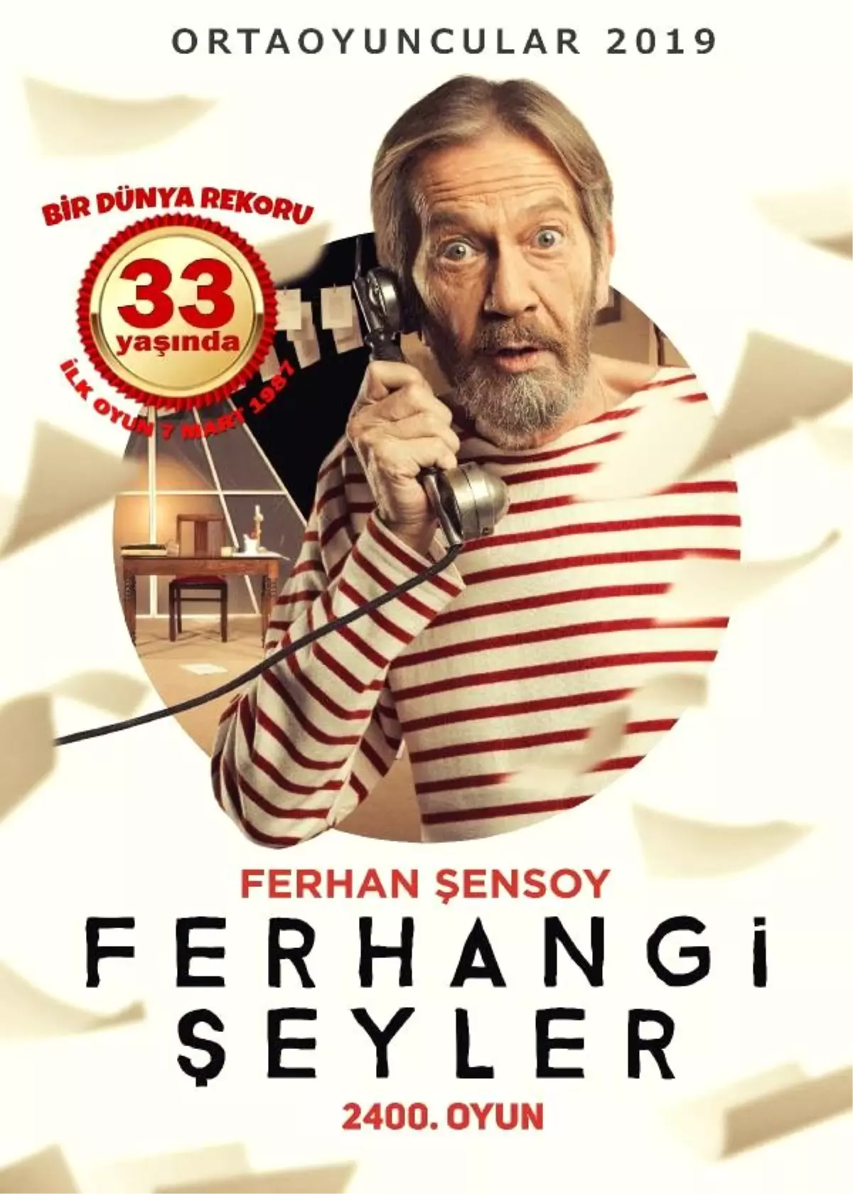 \'Ferhangi Şeyler\' 21 Ekim\'de sahnede