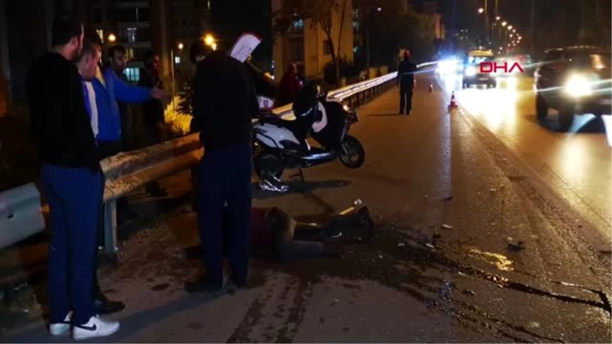 İstanbul-kartal\'da karşı şeritteki kazaya bakan sürücü kazaya neden oldu