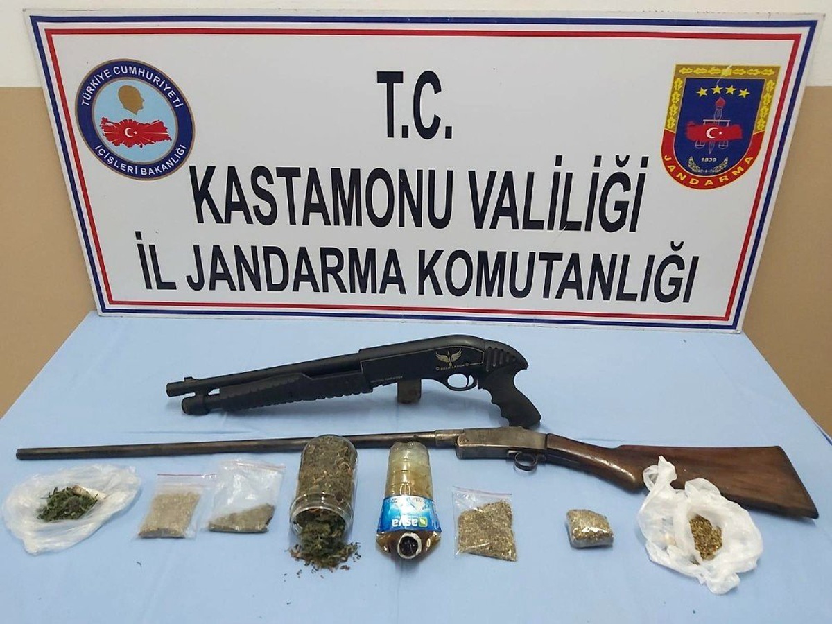 Kastamonu\'da uyuşturucu taciri tutuklandı