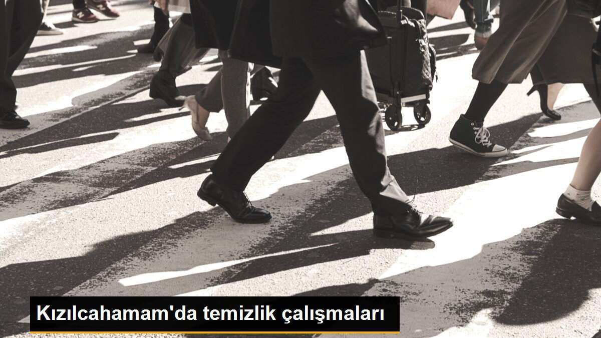 Kızılcahamam\'da temizlik çalışmaları