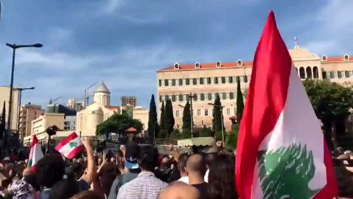 Lübnan\'da hükümet karşıtı protestolar