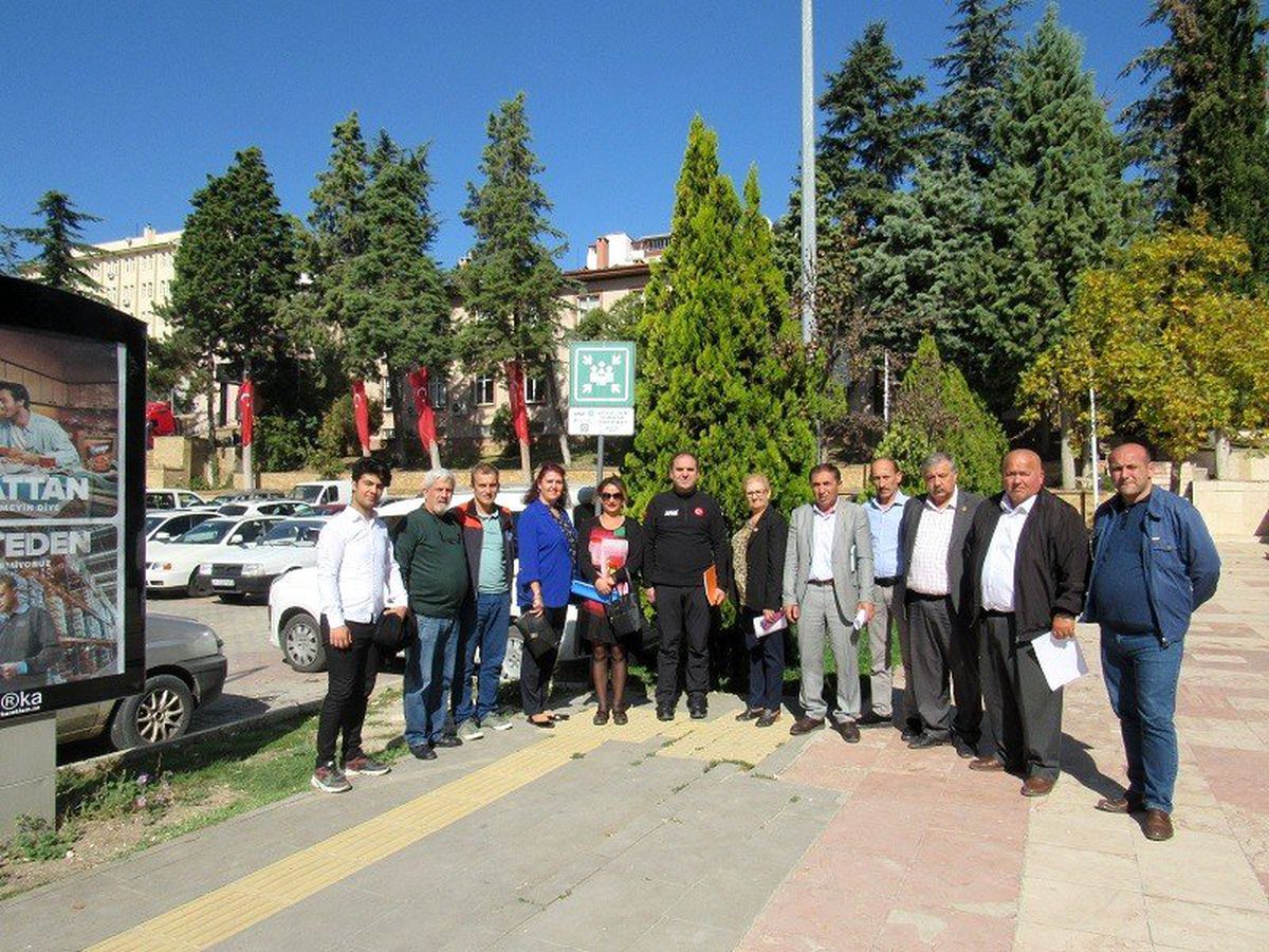 Muhtarlar toplanma alanları konusunda bilgilendirildi