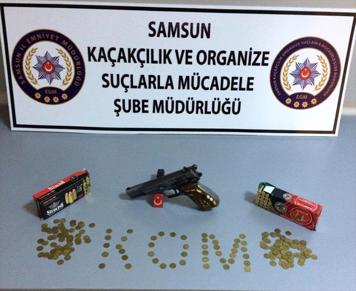 Samsun\'da tarihi eser operasyonu