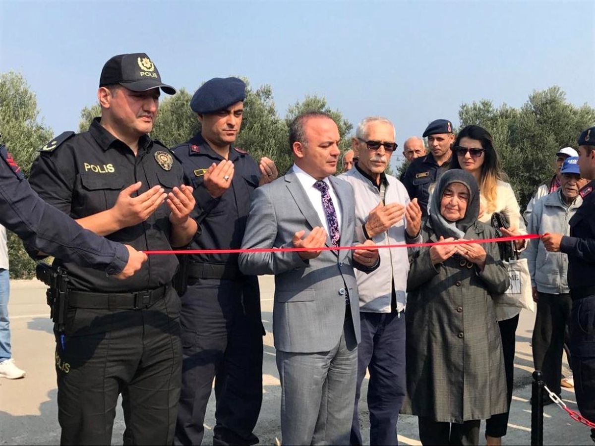 Şehit Yüzbaşı Kamil Aşık Çeşmesi dualarla açıldı