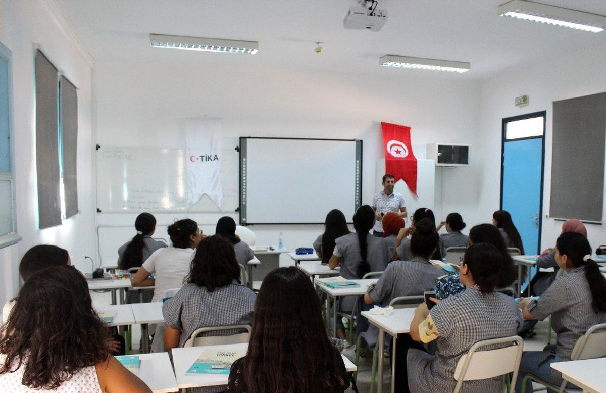 TİKA\'dan Tunus\'ta eğitime destek
