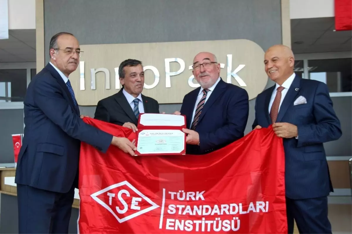 TSE Başkanı Şahin, Konyalı firmalara belgelerini verdi