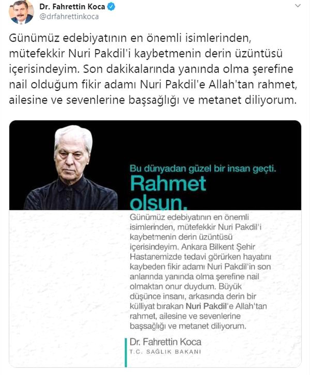 Yazar Nuri Pakdil hayatını kaybetti (2)