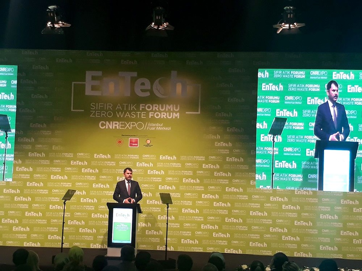 Bakan Kurum, "2018 yılında 3.2 milyon ton atığımız üretimde kullanıldı"