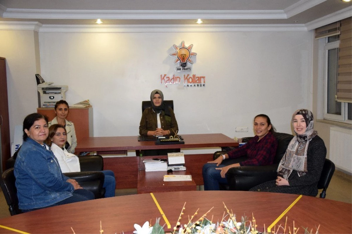 Dünya ikincisi Güneri\'den AK Parti Kadın Kollarına ziyaret