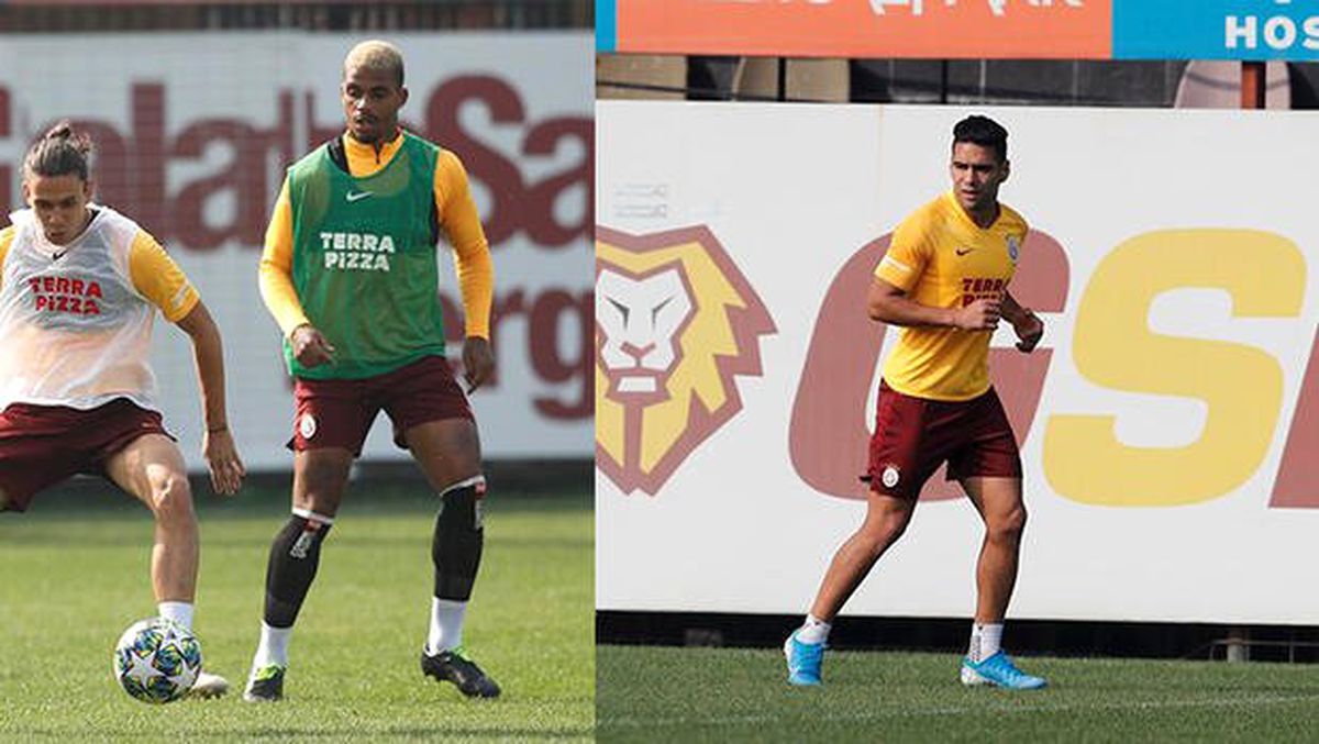 Galatasaray\'a Lemina müjdesi! Falcao ise fizyoterapistler eşliğinde...