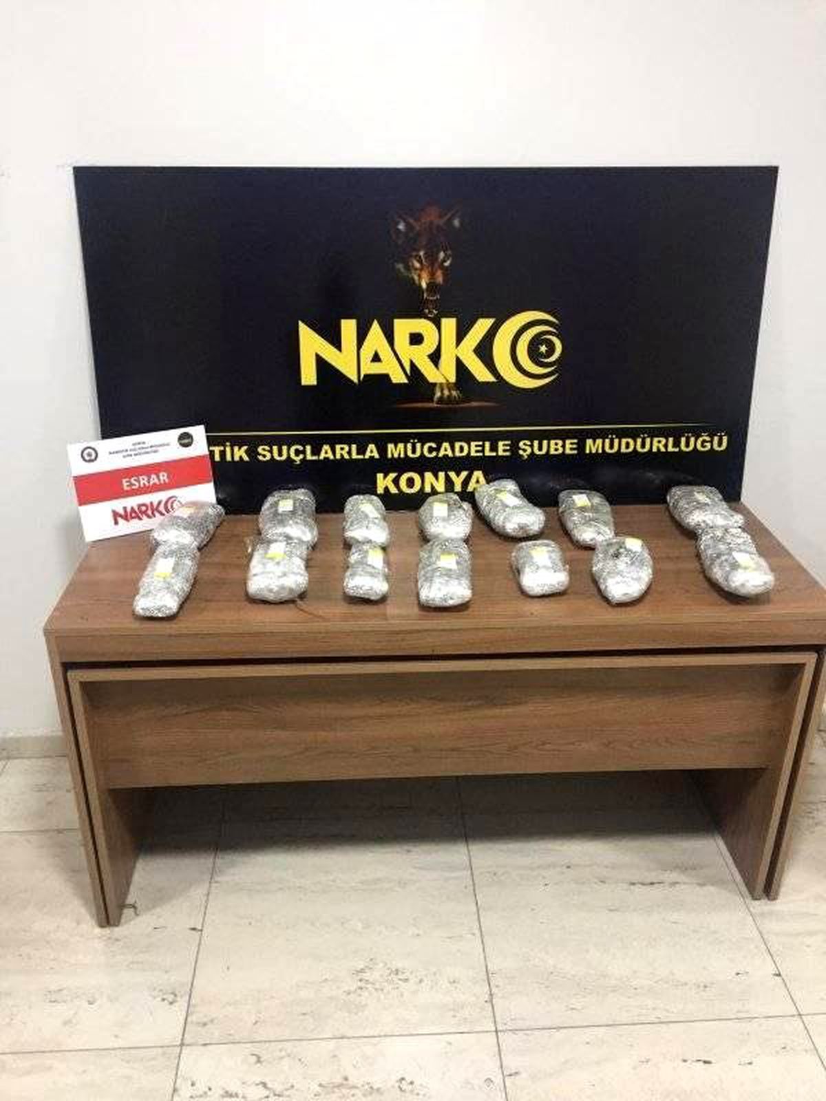 Konya\'da uyuşturucu madde operasyonu: 16 gözaltı
