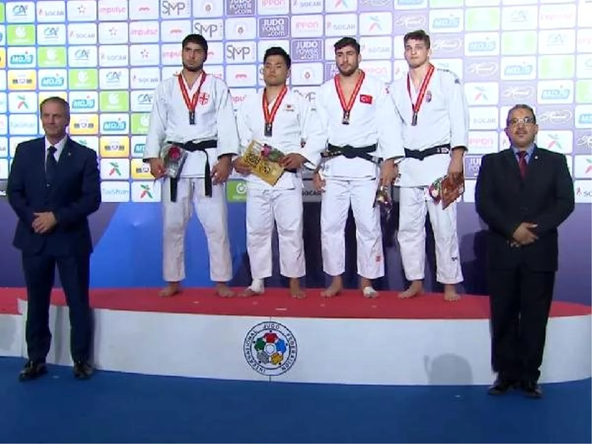 Milli judocu Mert Şişmanlar\'dan bronz madalya