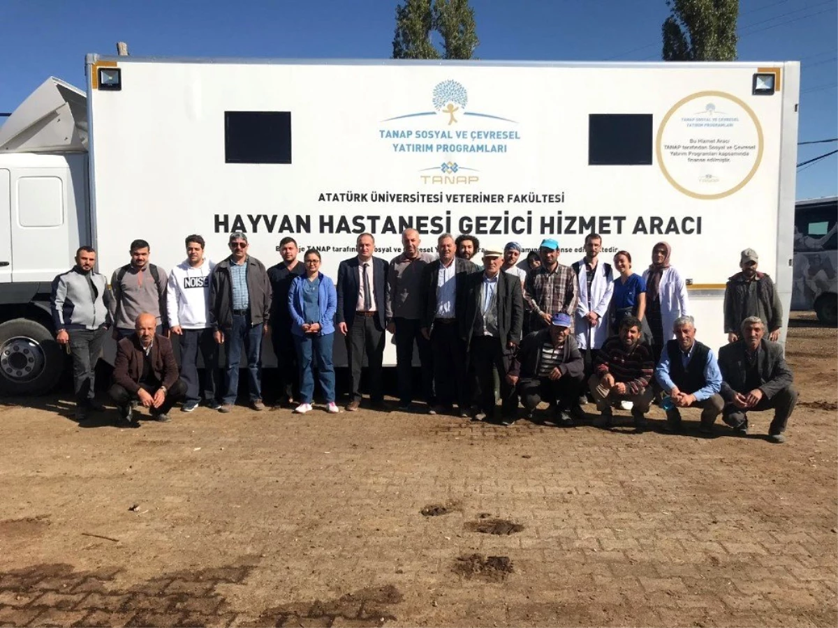 Mobil Hayvan Hastanesi Horasan\'da